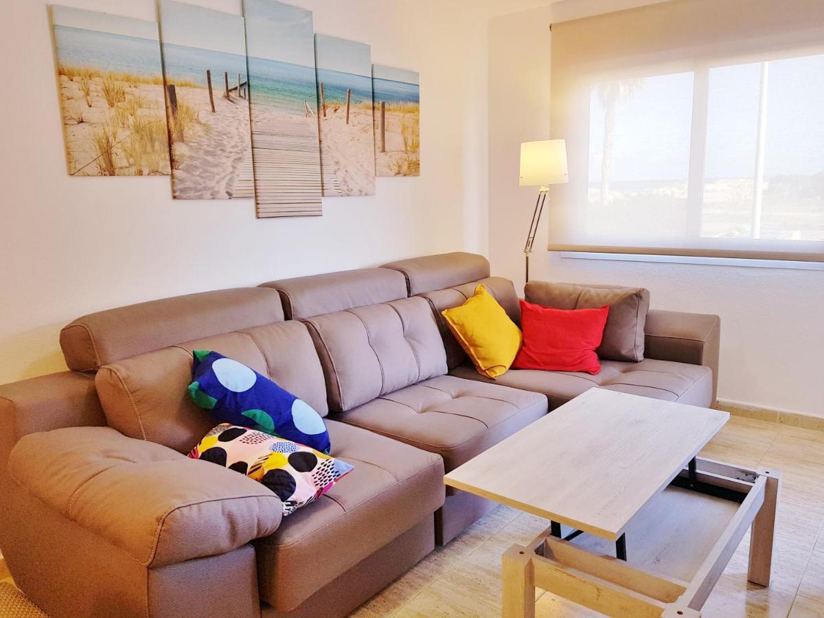 Apartamento Con Piscina En Oliva Nova Luaran gambar