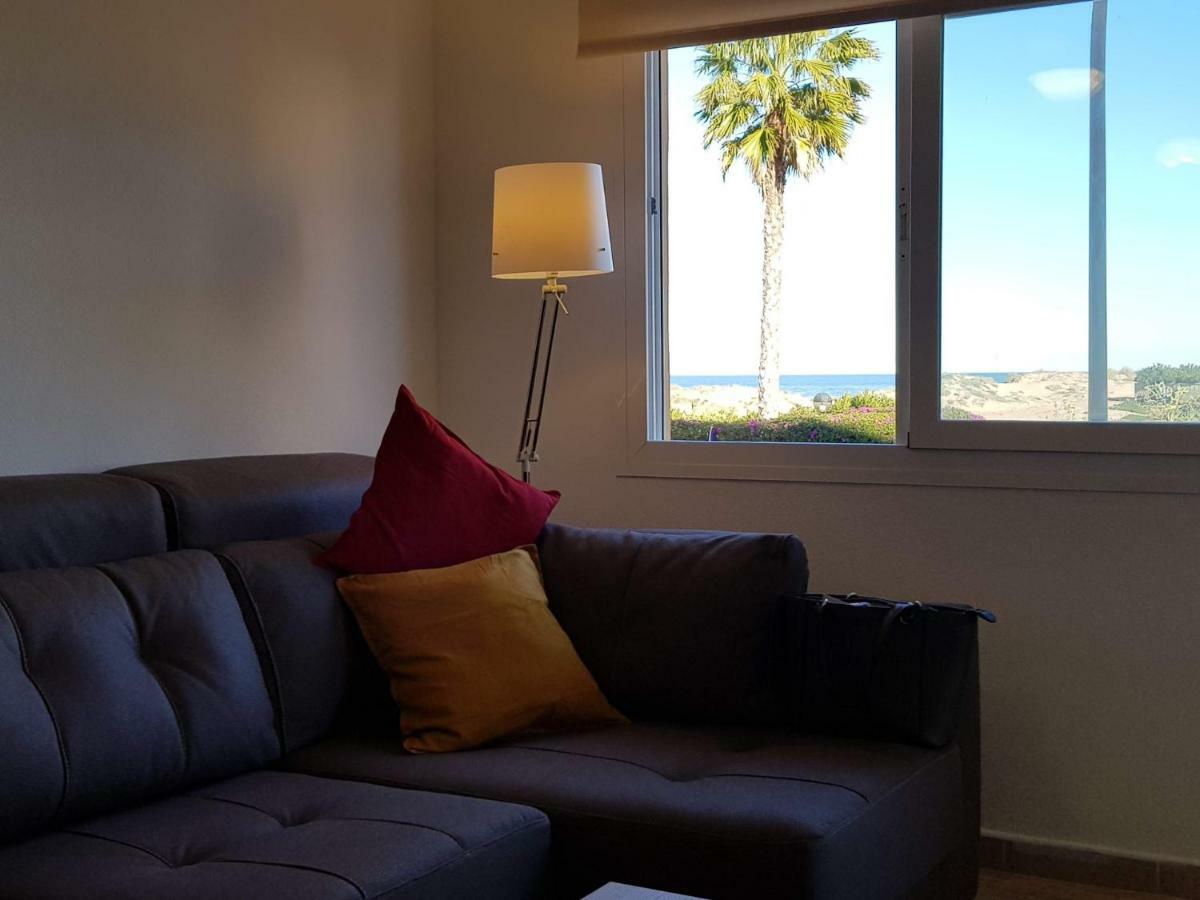 Apartamento Con Piscina En Oliva Nova Luaran gambar