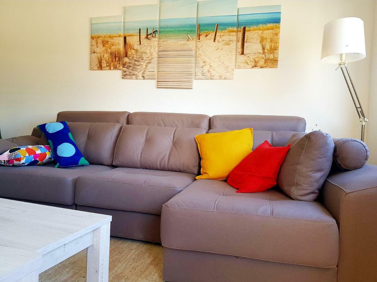 Apartamento Con Piscina En Oliva Nova Luaran gambar